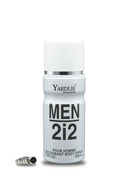 Yardlie Professional MEN 2i2 Body Spray 150ml.