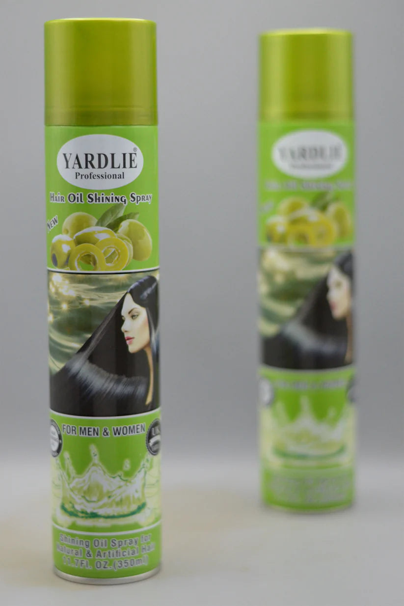 Yardlie Professional Hair Shinning Spray Olive 350ml.