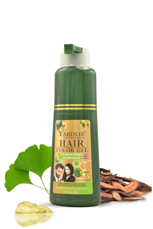 Yardlie Natural Black Hair Color Gel 200ml.