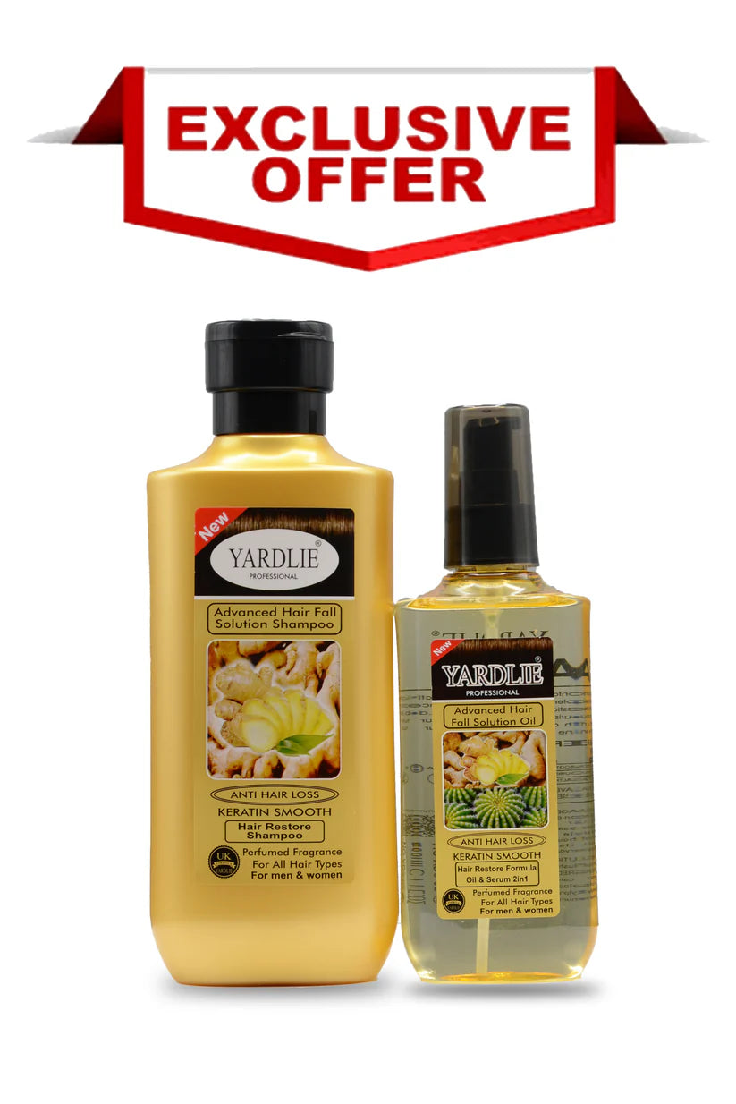 Yardlie Professional Ginger and Cactus Hair Treatment.