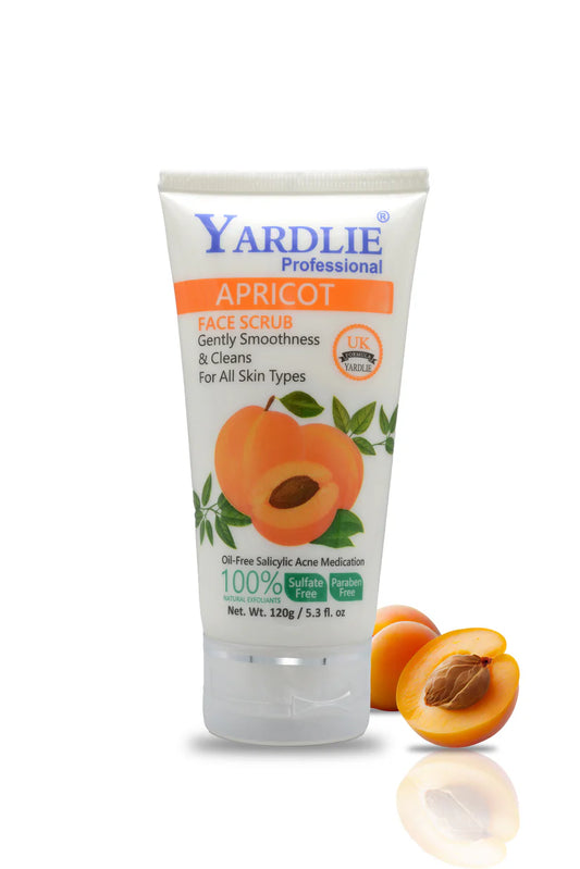 Yardlie Professional Apricot Face Scrub 120g.